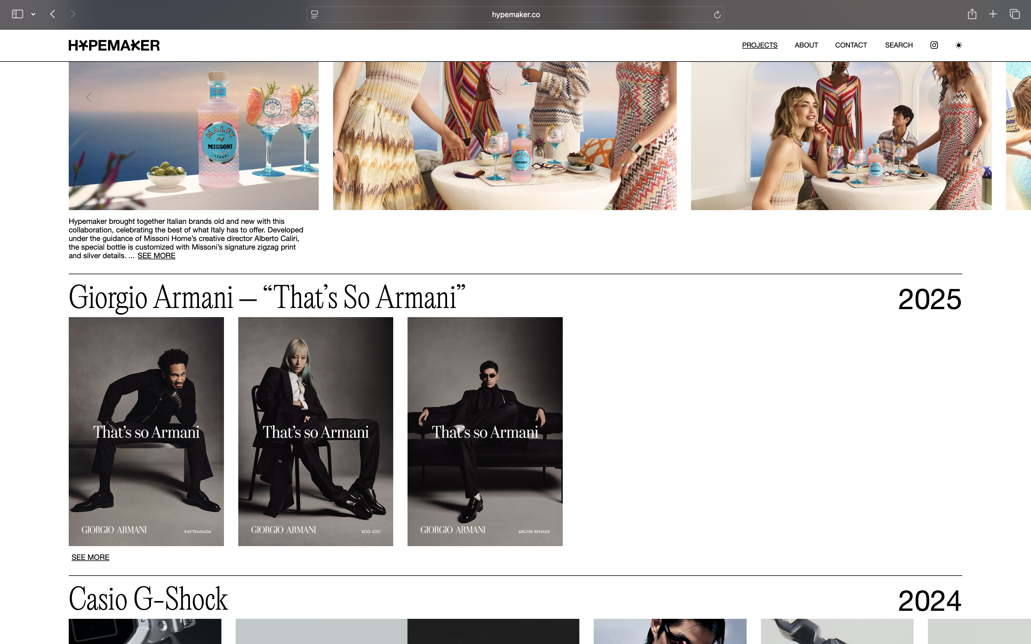 Hypemaker site
